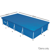 Bestway 58017 Pool Cover Fits 4x2.11m Above Ground Swimming Pool PE Blanket BW-PC-58107