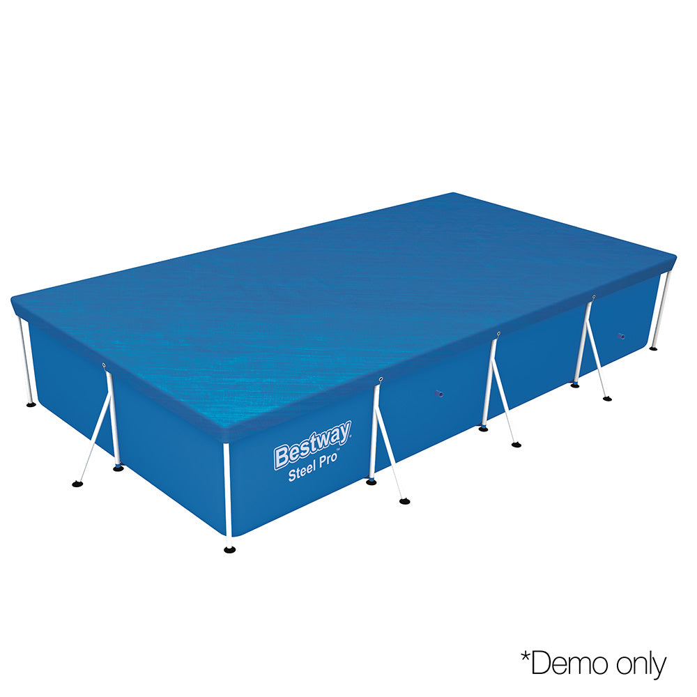 Bestway 58017 Pool Cover Fits 4x2.11m Above Ground Swimming Pool PE Blanket BW-PC-58107