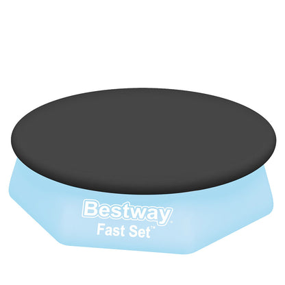 Bestway Pool Cover Fits 2.44m Above Ground Swimming Pool PVC Blanket BW-PC-R-244-58032