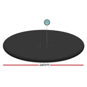 Bestway Pool Cover Fits 2.44m Above Ground Swimming Pool PVC Blanket BW-PC-R-244-58032
