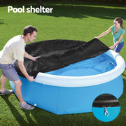 Bestway Pool Cover Fits 2.44m Above Ground Swimming Pool PVC Blanket BW-PC-R-244-58032