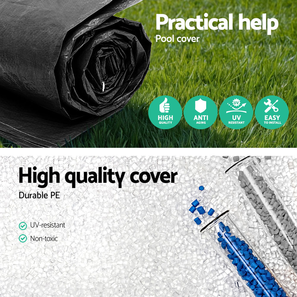 Bestway Pool Cover Fits 2.44m Above Ground Swimming Pool PVC Blanket BW-PC-R-244-58032