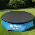 Bestway Pool Cover Fits 2.44m Above Ground Swimming Pool PVC Blanket BW-PC-R-244-58032