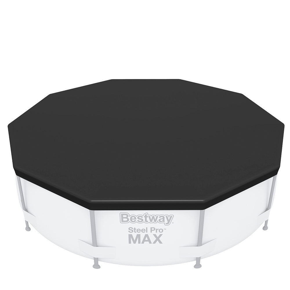 Bestway Pool Cover Fits 3.05m Round Above Ground Swimming Pool PVC Blanket BW-PC-R-305-58036