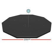 Bestway Pool Cover Fits 3.05m Round Above Ground Swimming Pool PVC Blanket BW-PC-R-305-58036