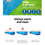Bestway Pool Cover Fits 3.05m/10ft Round Swimming Pool PVC Blanket 2.89m BW-PC-S-58241