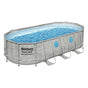 Bestway Swimming Pool 549x274x122cm Steel Frame Above Ground Pools Filter Pump Ladder 13430L BW-POOL-549-56717