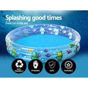 Bestway Swimming Pool Above Ground Play Kids Pools Inflatable Round Family Pool BW-POOL-KID-51004
