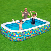 Bestway Kids Pool 305x183x56cm Inflatable Above Ground Swimming Pools 1161L BW-POOL-KID-54121