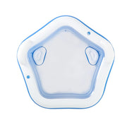 Bestway Kids Inflatable Pool Above Ground Pools Seat Cushions Cup Holder 213x206cm BW-POOL-KID-54153