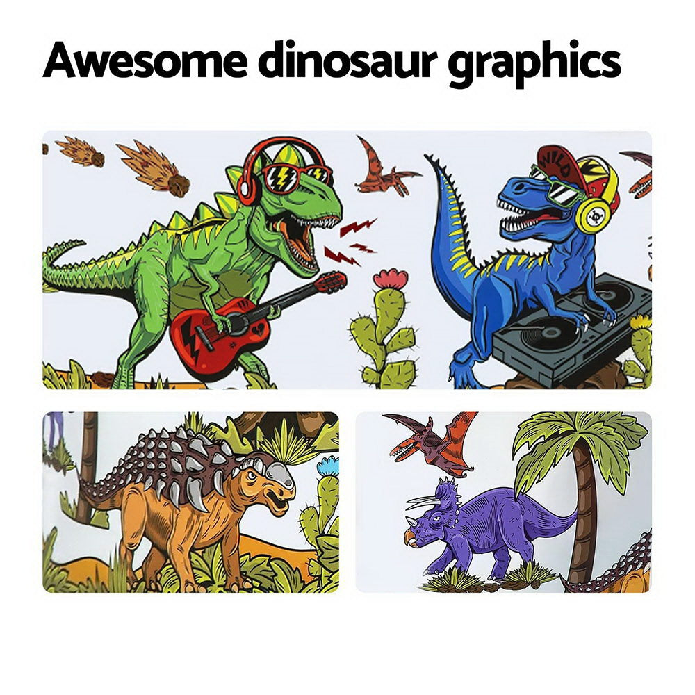Bestway Kids Pool 183x38cm Round Above Ground Rigid Swimming Pools Dinosaur 946L BW-POOL-KID-55022