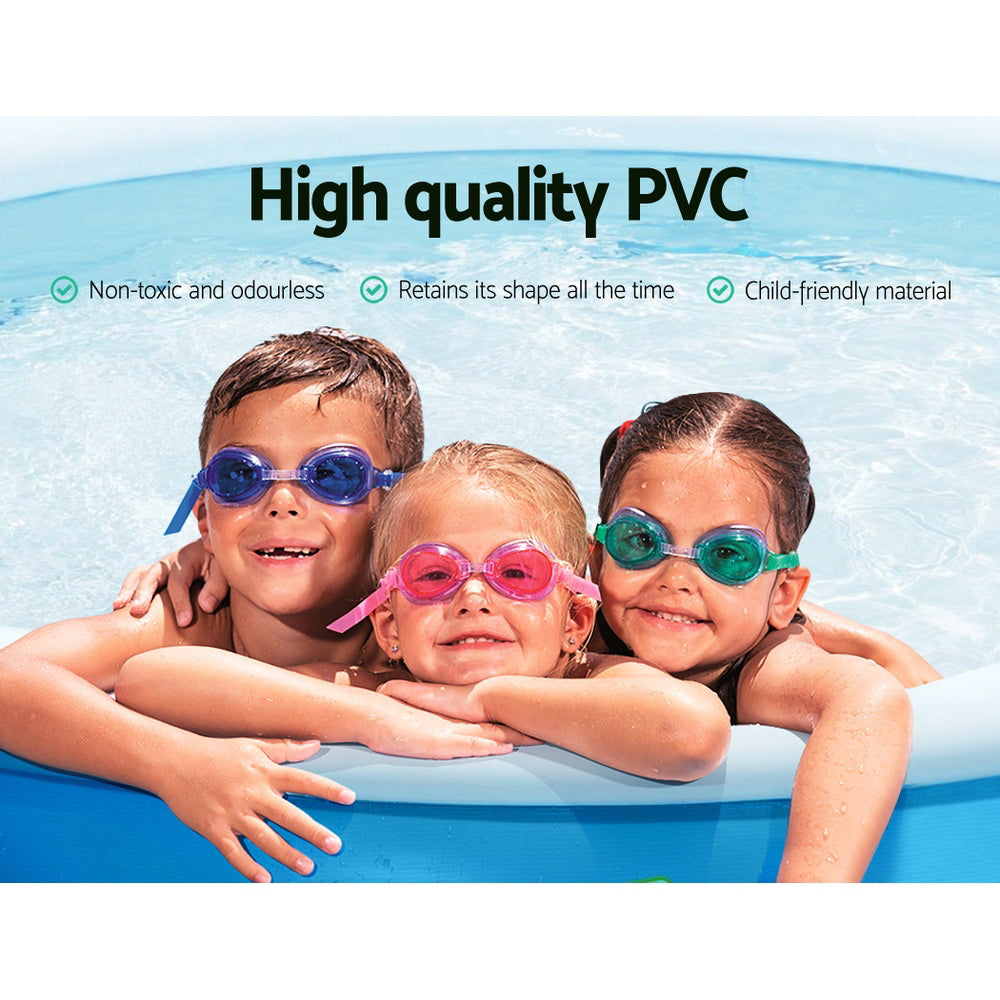 Bestway Kids Pool 152x38cm Round Inflatable Above Ground Swimming Pools 477L BW-POOL-KID-R-152-57241