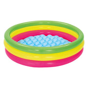 Bestway Kids Inflatable Pool Above Ground Round Splash Pool 102x102x25cm BW-POOL-KID-R-51104