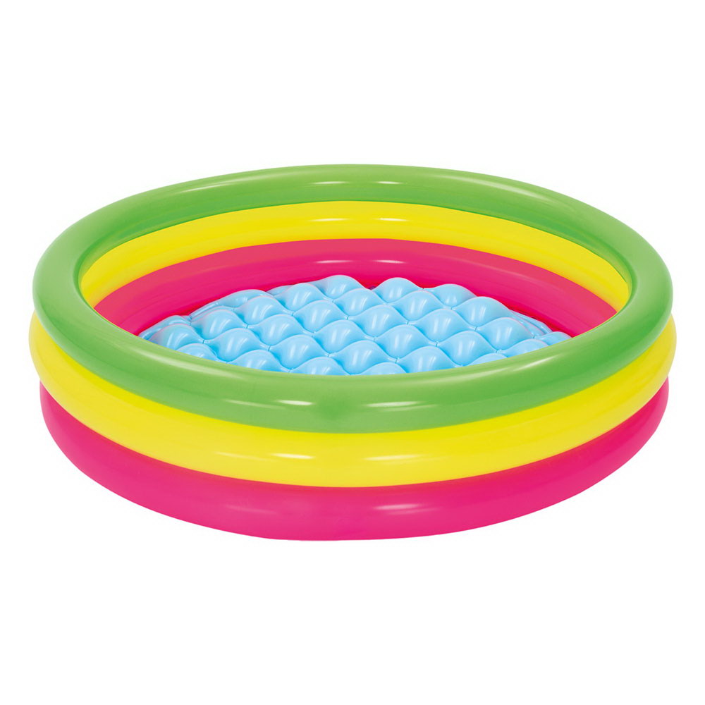 Bestway Kids Inflatable Pool Above Ground Round Splash Pool 102x102x25cm BW-POOL-KID-R-51104
