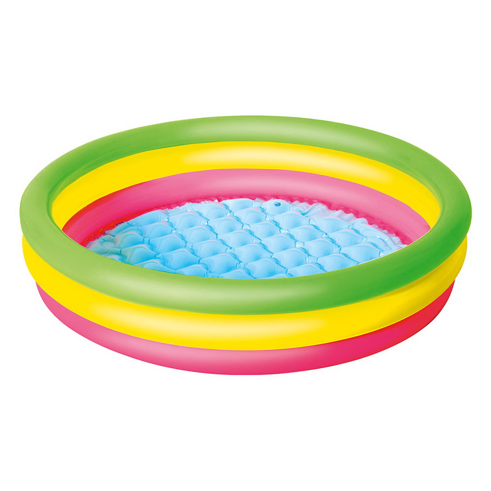 Bestway Kids Inflatable Pool Above Ground Round Splash Pool 102x102x25cm BW-POOL-KID-R-51104