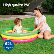 Bestway Kids Inflatable Pool Above Ground Round Splash Pool 102x102x25cm BW-POOL-KID-R-51104