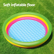 Bestway Kids Inflatable Pool Above Ground Round Splash Pool 102x102x25cm BW-POOL-KID-R-51104