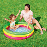 Bestway Kids Inflatable Pool Above Ground Round Splash Pool 102x102x25cm BW-POOL-KID-R-51104
