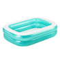 Bestway Kids Pool 200x146x48cm Inflatable Above Ground Swimming Pools 450L BW-POOL-KID-SQ-54005