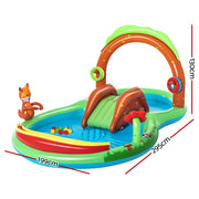 Bestway Kids Pool 295x199x130cm Inflatable Above Ground Swimming Play Pools 111L BW-POOL-PLAY-53093