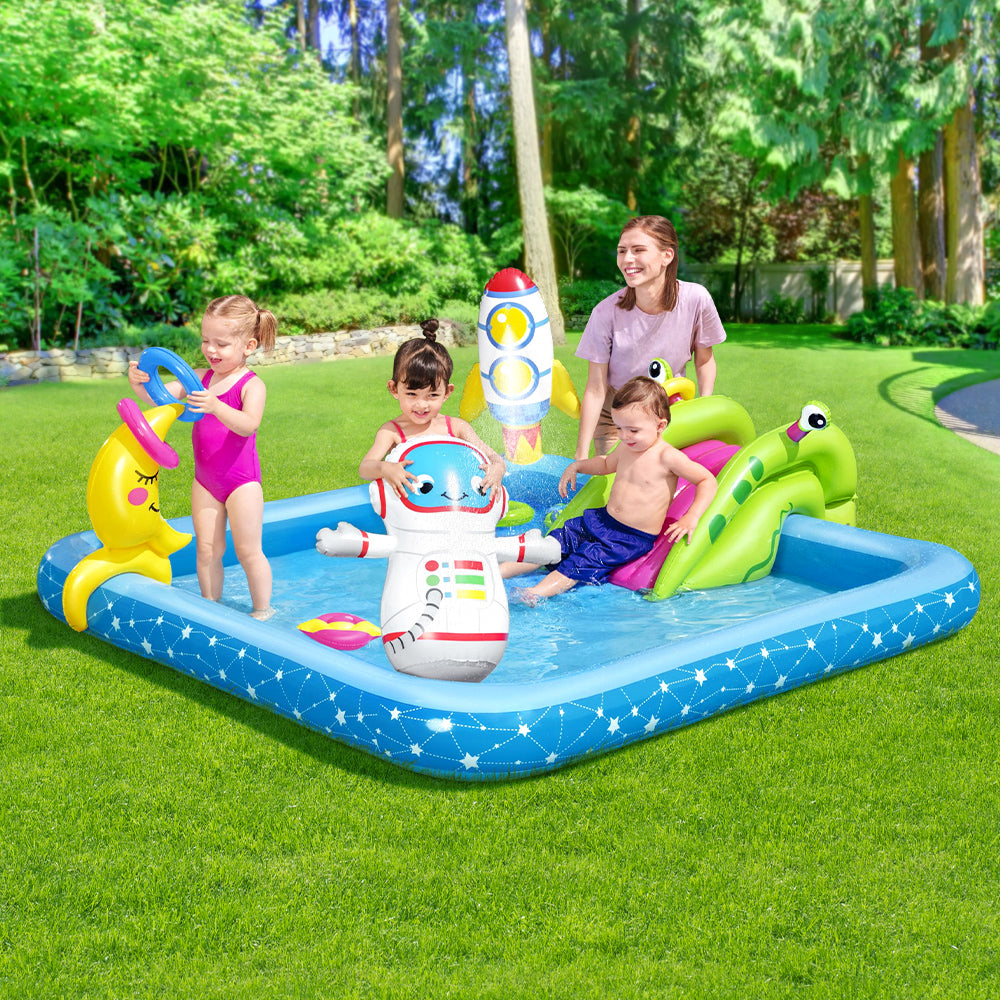 Bestway Kids Pool 228x206x84cm Inflatable Above Ground Swimming Play Pools 308L BW-POOL-PLAY-53126