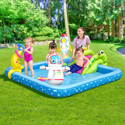 Bestway Kids Pool 228x206x84cm Inflatable Above Ground Swimming Play Pools 308L BW-POOL-PLAY-53126
