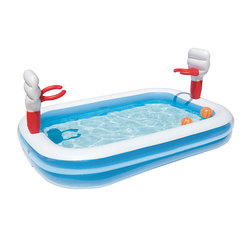Bestway Kids Pool 251x168x102cm Inflatable Above Ground Swimming Play Pools 636L BW-POOL-PLAY-54122