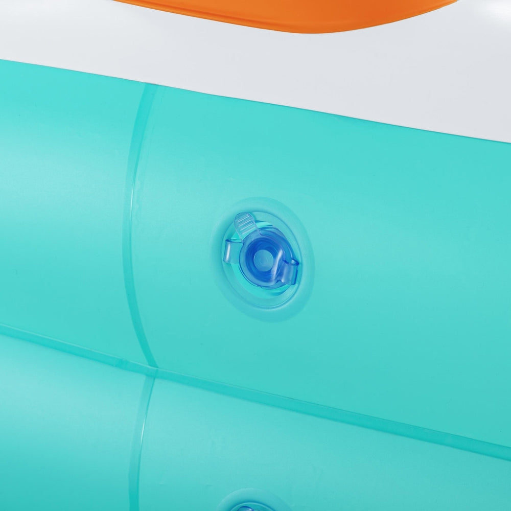 Bestway Kids Inflatable Pool Above Ground Play Pools Basketball Hoop 251x168cm BW-POOL-PLAY-54445