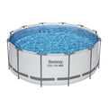 Bestway 366cm Swimming Pool Above Ground Pools Round Filter Pump Cover Ladder BW-POOL-R-366CM-56421
