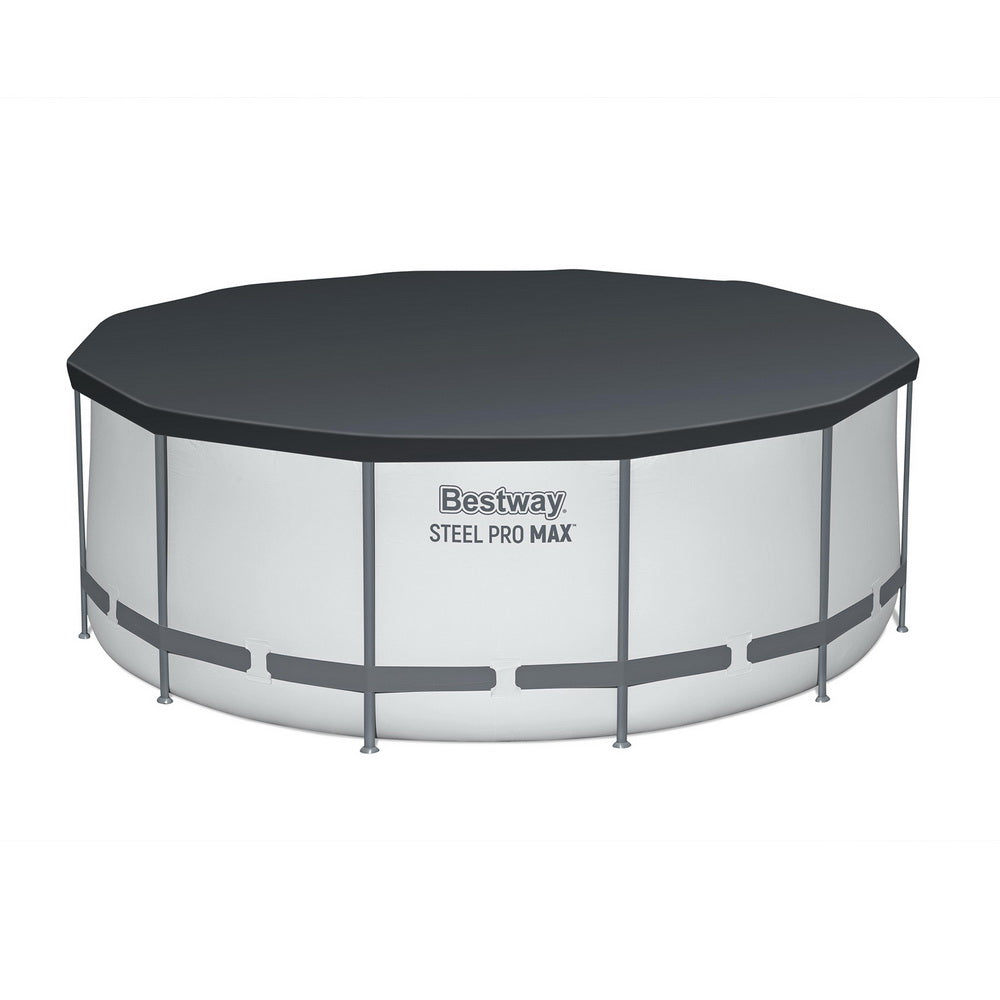 Bestway 366cm Swimming Pool Above Ground Pools Round Filter Pump Cover Ladder BW-POOL-R-366CM-56421