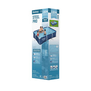 Bestway Swimming Pool 300x201x66cm Steel Frame Above Ground Pools 3300L BW-POOL-S-3M-56498