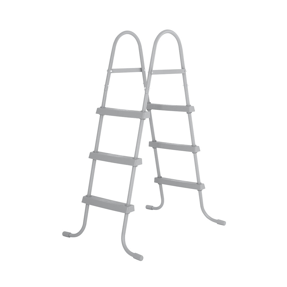 Bestway Swimming Pool 404x201x100cm Steel Frame Above Ground Pools Filter Pump Ladder 6478L BW-POOL-SQ-4M-56660