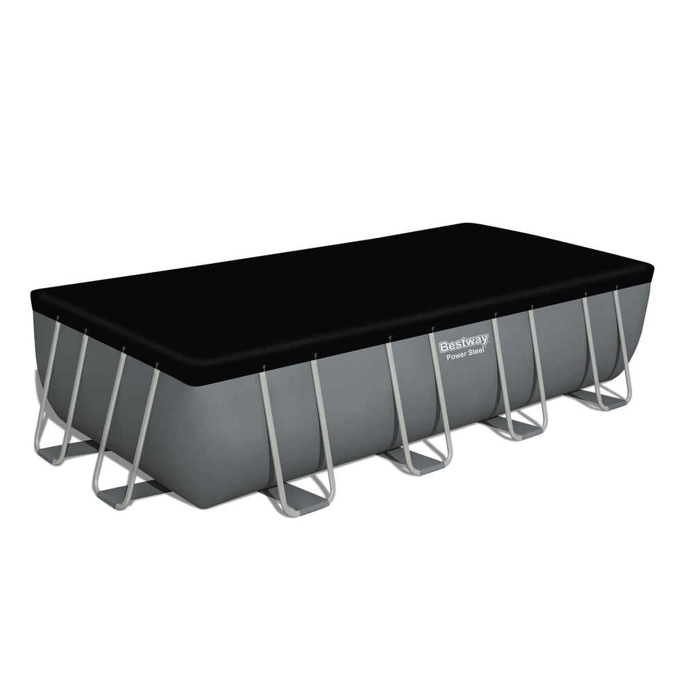 Bestway Swimming Pool 549x274x122cm Steel Frame Above Ground Pools Filter Pump Ladder 14812L BW-POOL-SQ-549-56467