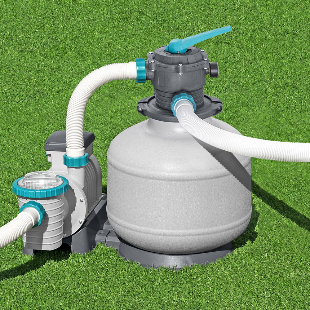 Bestway Pool Pump Sand Filter 3000GPH 11355L/H Pools Flowclear Filters BW-SAND-3000-58486