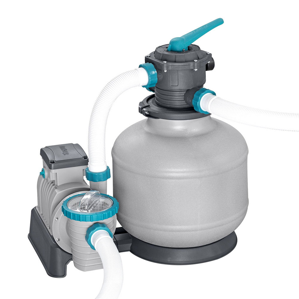 Bestway Pool Pump Sand Filter 3000GPH 11355L/H Pools Flowclear Filters BW-SAND-3000-58486