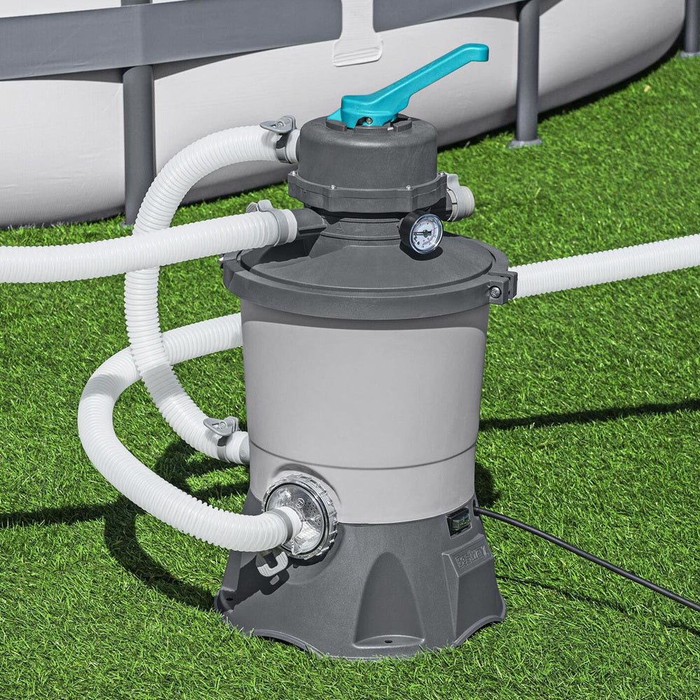 Bestway Pool Pump Sand Filter 800GPH 3028L/H Pools Flowclear Filters BW-SAND-530-58515
