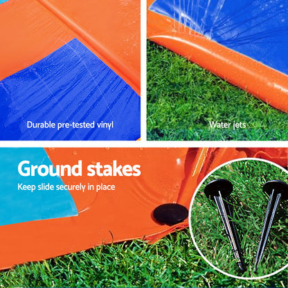 Bestway Water Slide Slip Kids 488cm Triple Slides BW-SLIDE-T-52329