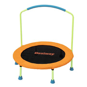 Bestway 36inch Kids Trampoline Foldable Rebounder Fitness for Ages 3+ Orange BW-TRAMPO-59100