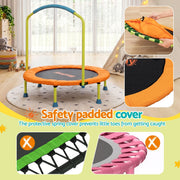 Bestway 36inch Kids Trampoline Foldable Rebounder Fitness for Ages 3+ Orange BW-TRAMPO-59100