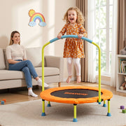 Bestway 36inch Kids Trampoline Foldable Rebounder Fitness for Ages 3+ Orange BW-TRAMPO-59100