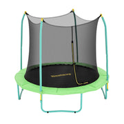 Bestway 8ft Trampoline Kids Rebounder Safety Net Enclosure Outdoor Fitness 2.44m for Ages 6+ BW-TRAMPO-59102