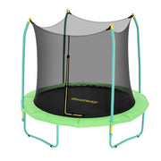 Bestway 8ft Trampoline Kids Rebounder Safety Net Enclosure Outdoor Fitness 2.44m for Ages 6+ BW-TRAMPO-59102