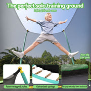 Bestway 8ft Trampoline Kids Rebounder Safety Net Enclosure Outdoor Fitness 2.44m for Ages 6+ BW-TRAMPO-59102