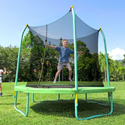 Bestway 8ft Trampoline Kids Rebounder Safety Net Enclosure Outdoor Fitness 2.44m for Ages 6+ BW-TRAMPO-59102