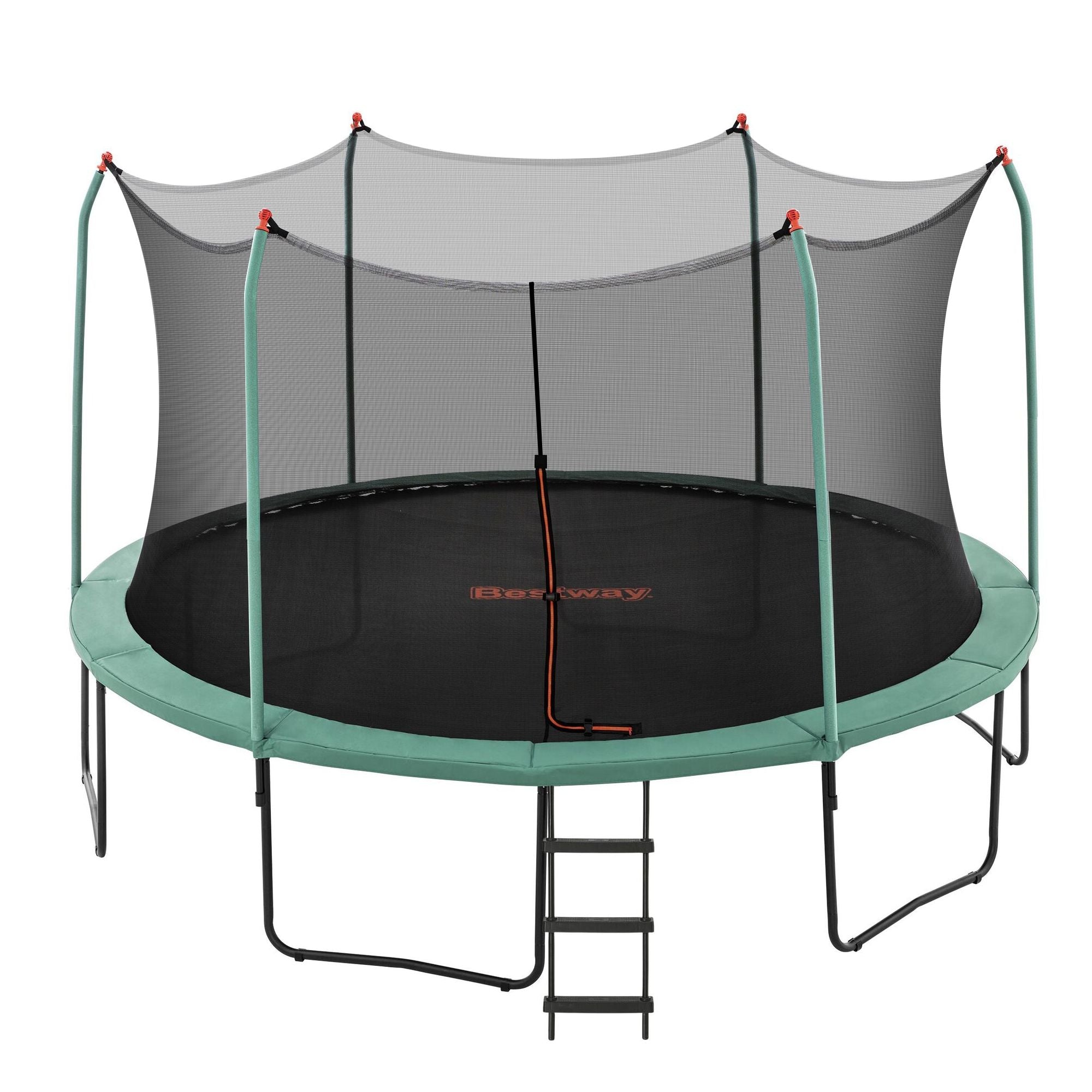Bestway 14ft Trampoline Kids Rebounder Safety Net Enclosure Outdoor Fitness 4.27m for Ages 6+ BW-TRAMPO-59105