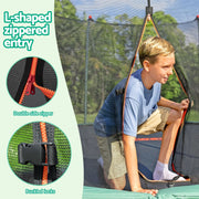 Bestway 14ft Trampoline Kids Rebounder Safety Net Enclosure Outdoor Fitness 4.27m for Ages 6+ BW-TRAMPO-59105