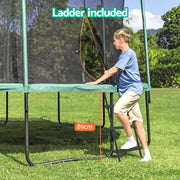 Bestway 14ft Trampoline Kids Rebounder Safety Net Enclosure Outdoor Fitness 4.27m for Ages 6+ BW-TRAMPO-59105