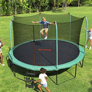 Bestway 14ft Trampoline Kids Rebounder Safety Net Enclosure Outdoor Fitness 4.27m for Ages 6+ BW-TRAMPO-59105