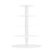 5-Star Chef Cake Stand 5 Tiers Acrylic Holder Display Round Clear Wedding Party CAKE-STAND-5T-ACRY