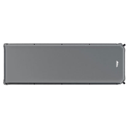 Weisshorn Self Inflating Mattress Camping Sleeping Mat Air Bed Pad Single Grey CAMP-B-MAT-INF-SIN-GREY